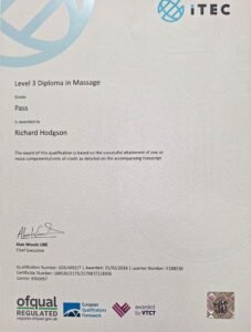 ITEC certificate